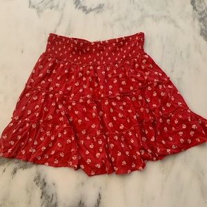 American Eagle floral skirt